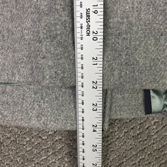 J. CREW Stadium Cloth Nello Gori Peacoat Women's 6 Gray Sasha Wool Blend - Picture 14 of 14